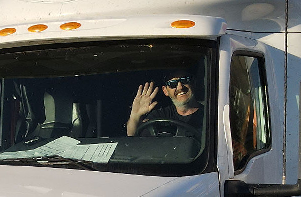 Meyer Logistics employee waving