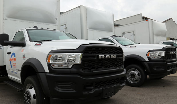 Meyer Logistics trucks